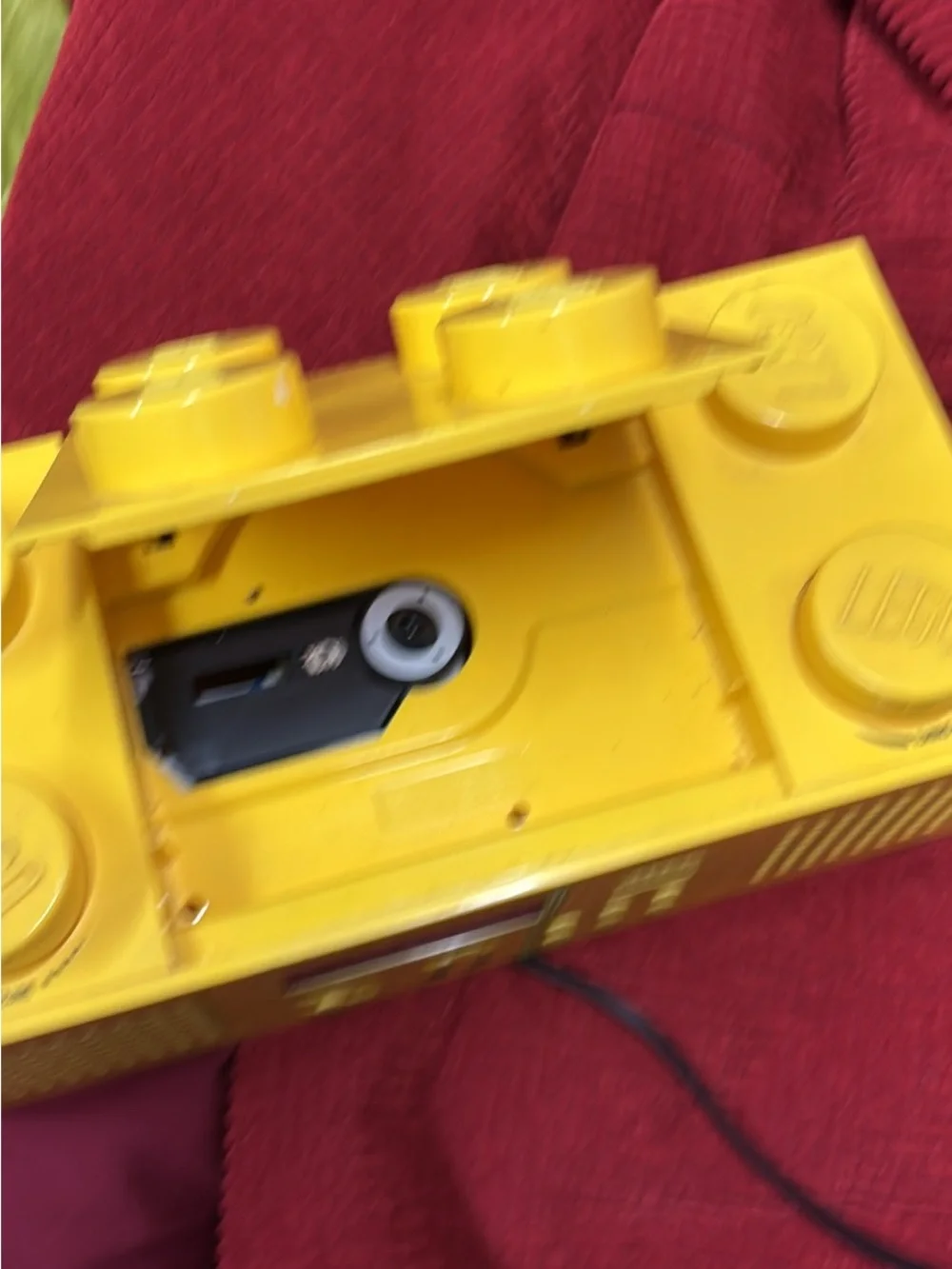Lego Yellow Portable CD Player with Built-In Controls - Picture 2 of 4